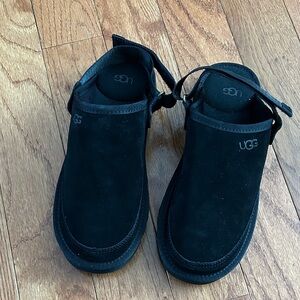 Black Suede Sandals brand new perfect condition! Size 8 (39)